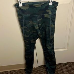 Green military style leggings from Old navy size 14